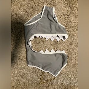 Shark Bite Swimsuit L
